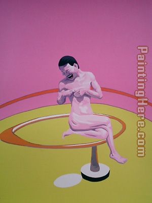 You Are So Bacon painting - Yue Minjun You Are So Bacon art painting